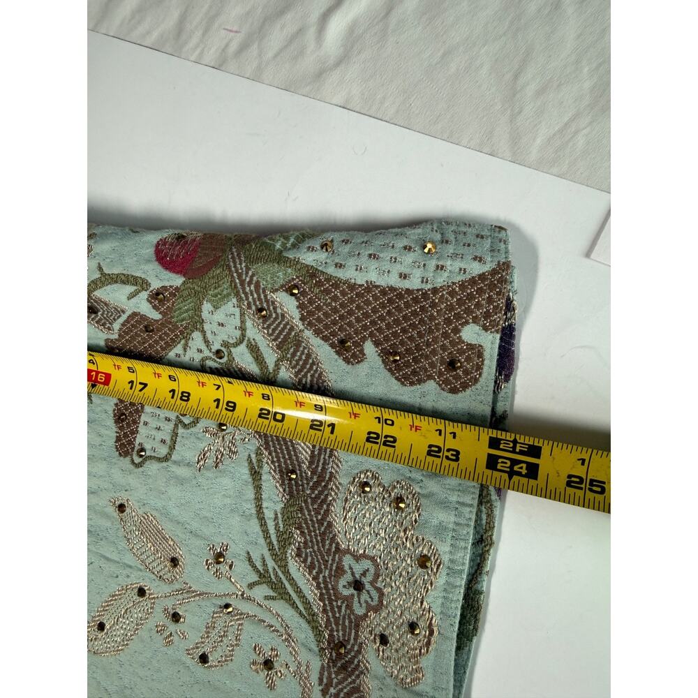 Coldwater Creek VTG Boho Floral Tapestry Embroidered Small Jacket - Picture 6 of 10